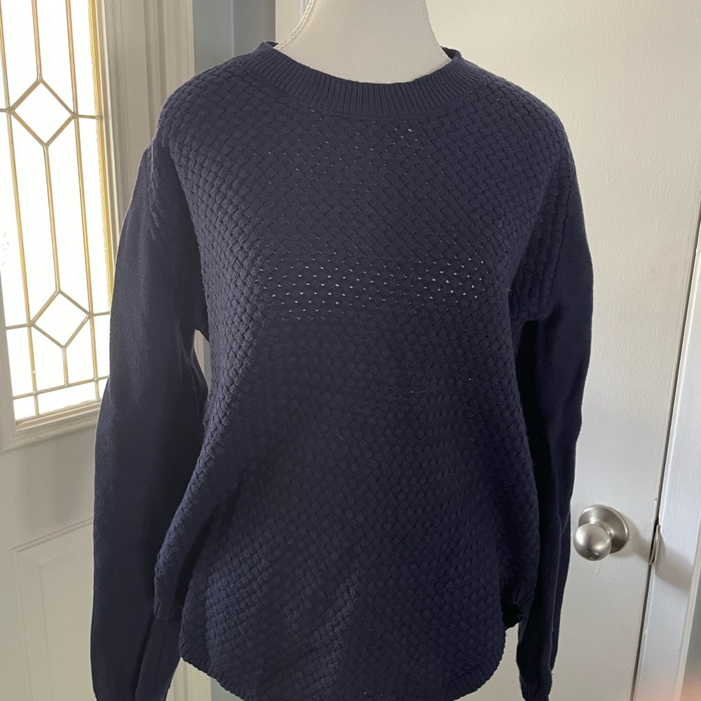 Navy sweater